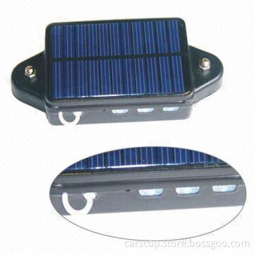Solar System Wireless GPS Car Tracker with Auto Re-power function